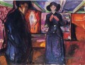 homme et femme ii 1915 Edvard Munch Expressionism